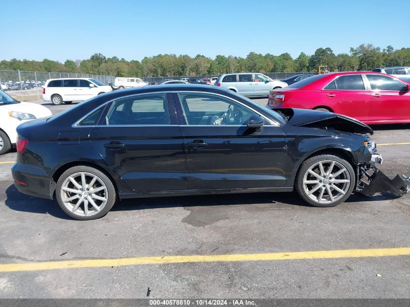 2015 Audi A3 2.0T Premium VIN: WAUBFGFFXF1004486 Lot: 40578810