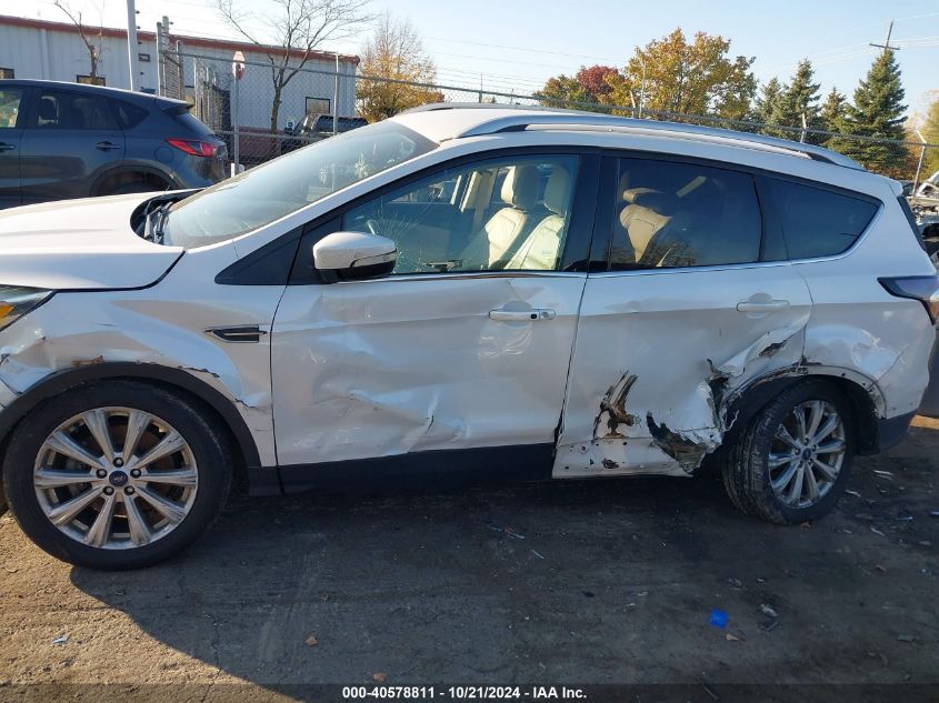 2017 Ford Escape Titanium VIN: 1FMCU0J99HUB30972 Lot: 40578811