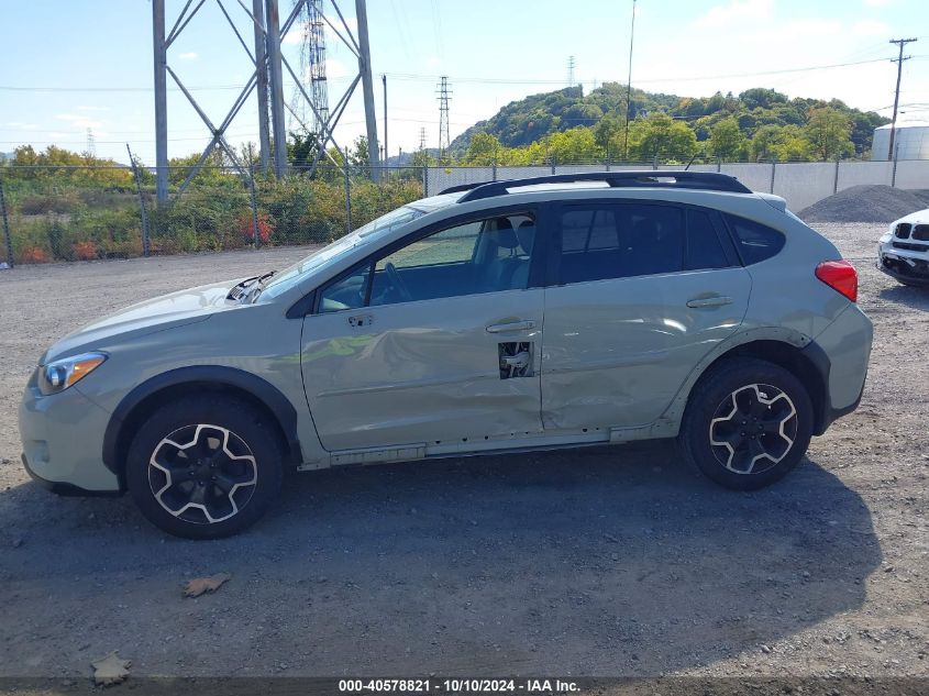 2015 Subaru Xv Crosstrek 2.0I Limited VIN: JF2GPAPC5F8307126 Lot: 40578821