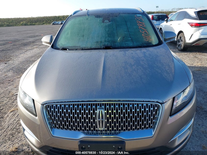 2019 LINCOLN MKC SELECT - 5LMCJ2C93KUL34978