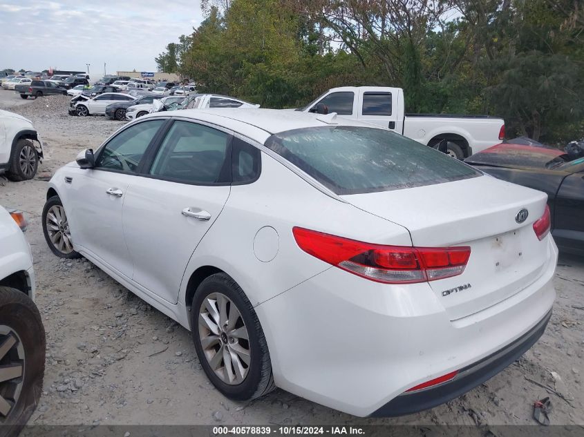 2018 Kia Optima Lx VIN: 5XXGT4L30JG269893 Lot: 40578839