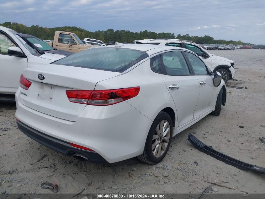 2018 Kia Optima Lx VIN: 5XXGT4L30JG269893 Lot: 40578839