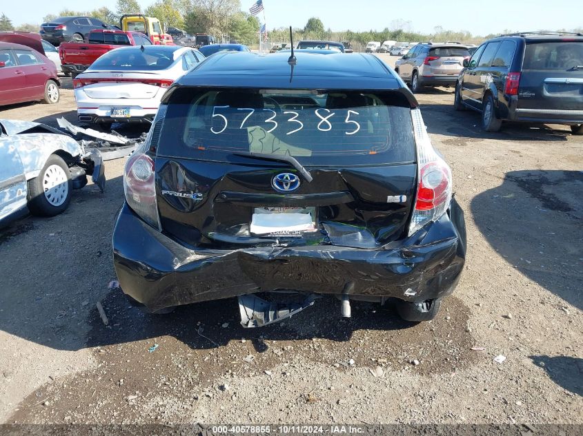 JTDKDTB35E1573385 2014 Toyota Prius C Two