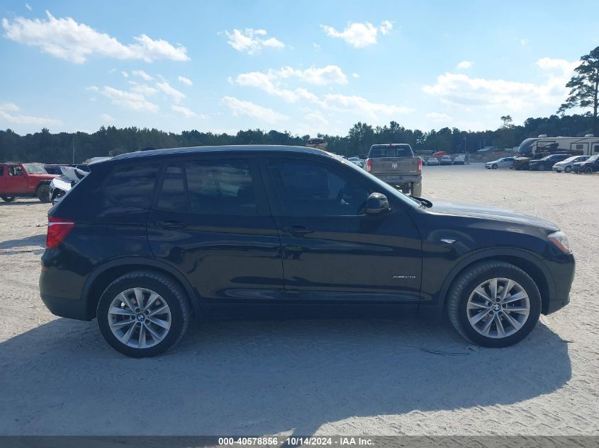 2017 BMW X3 xDrive28I VIN: 5UXWX9C38H0W75847 Lot: 40578856