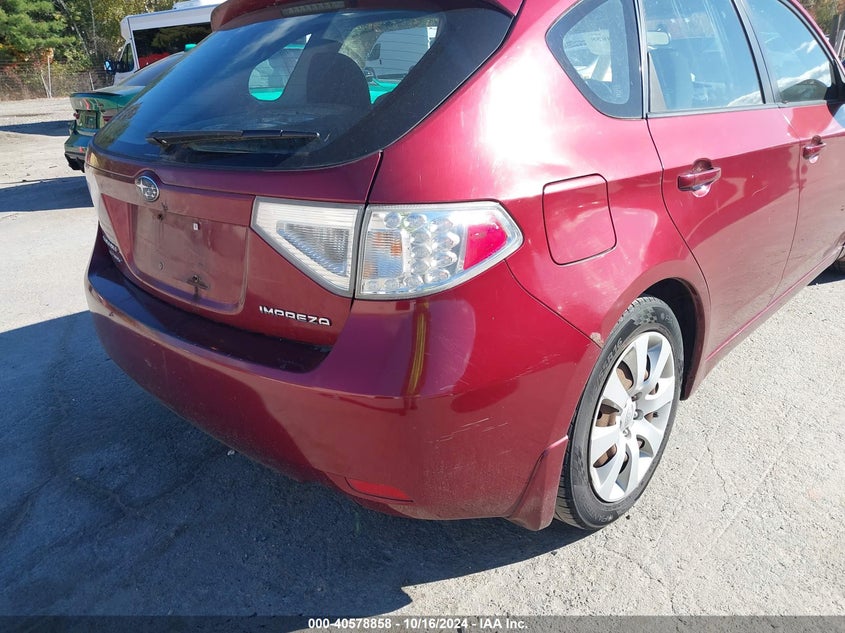 2011 Subaru Impreza 2.5I VIN: JF1GH6A6XBH800358 Lot: 40578858