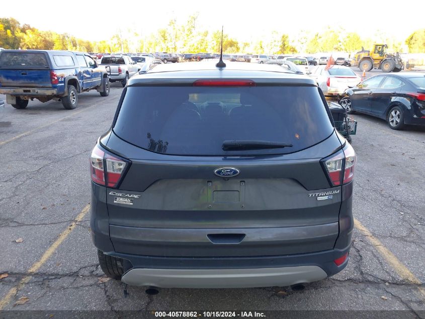 2018 Ford Escape Titanium VIN: 1FMCU9J95JUD57750 Lot: 40578862