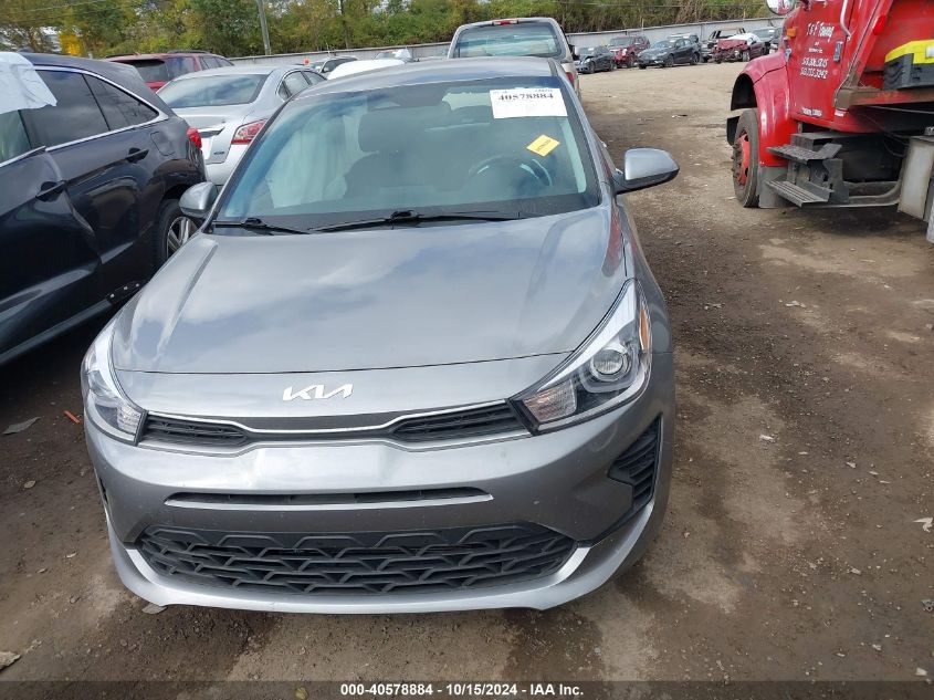 2023 Kia Rio S VIN: 3KPA24AD1PE603211 Lot: 40578884