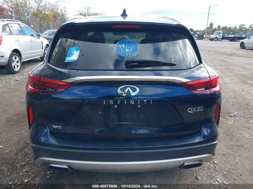 2019 Infiniti Qx50 Luxe VIN: 3PCAJ5M31KF124706 Lot: 40578886