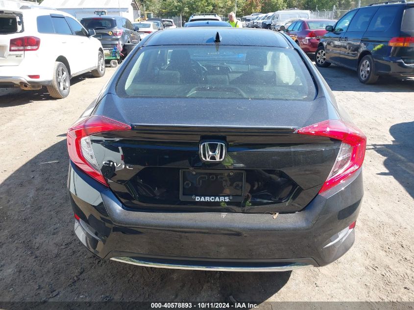 2019 Honda Civic Ex VIN: JHMFC1F36KX014681 Lot: 40578893