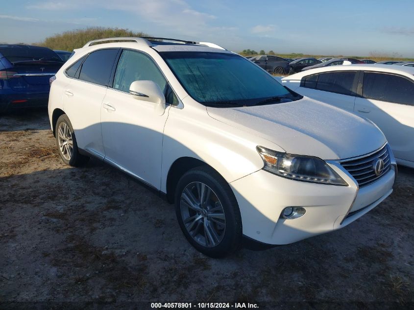 VIN 2T2ZK1BA1FC176546 2015 LEXUS RX 350 no.1