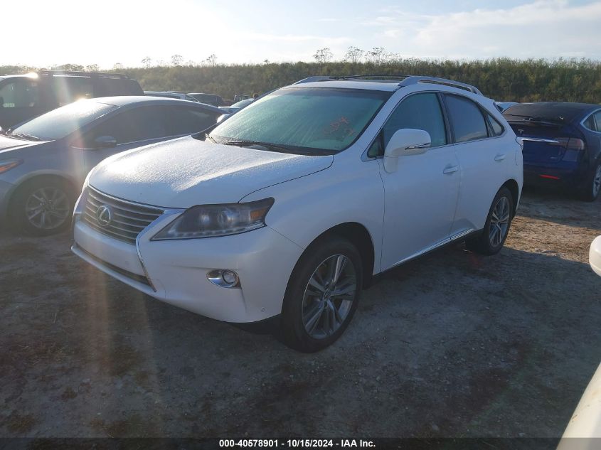 VIN 2T2ZK1BA1FC176546 2015 LEXUS RX 350 no.2