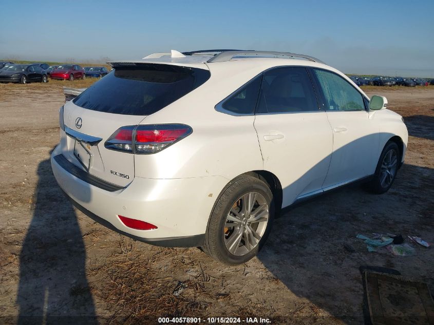 VIN 2T2ZK1BA1FC176546 2015 LEXUS RX 350 no.4