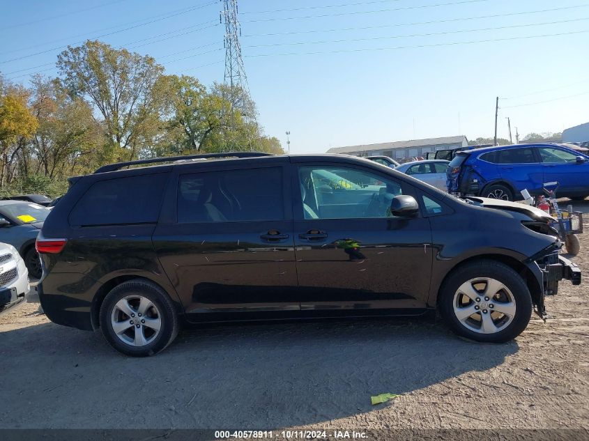 2015 Toyota Sienna Le VIN: 5TDKK3DC0FS550118 Lot: 40578911