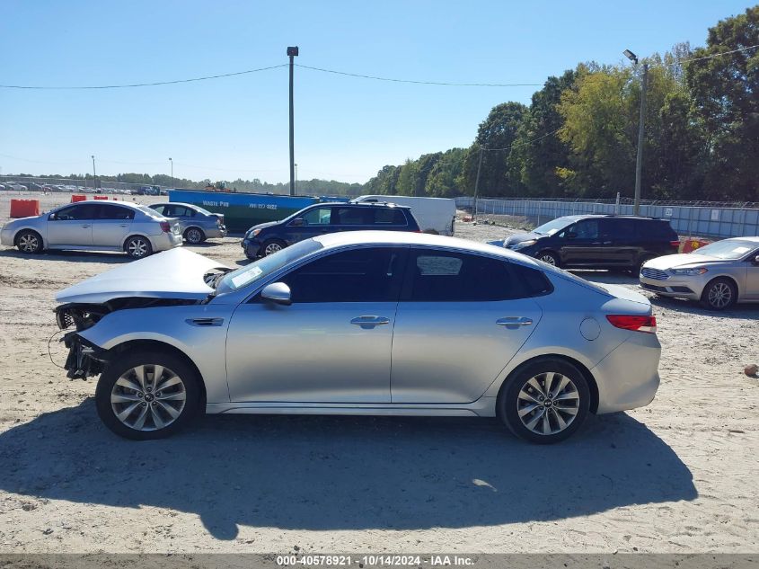 2017 Kia Optima Lx VIN: 5XXGT4L33HG164436 Lot: 40578921