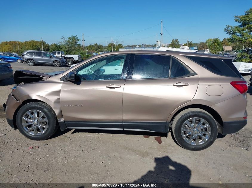 2018 Chevrolet Equinox Ls VIN: 2GNAXHEV4J6224911 Lot: 40578929