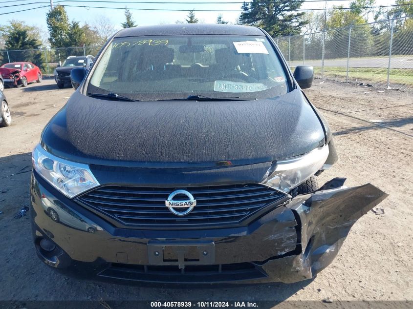 2016 Nissan Quest Platinum/S/Sl/Sv VIN: JN8AE2KP3G9156085 Lot: 40578939