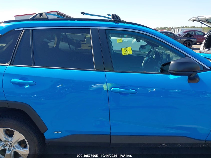 2021 TOYOTA RAV4 HYBRID LE - 4T3L6RFV2MU015135