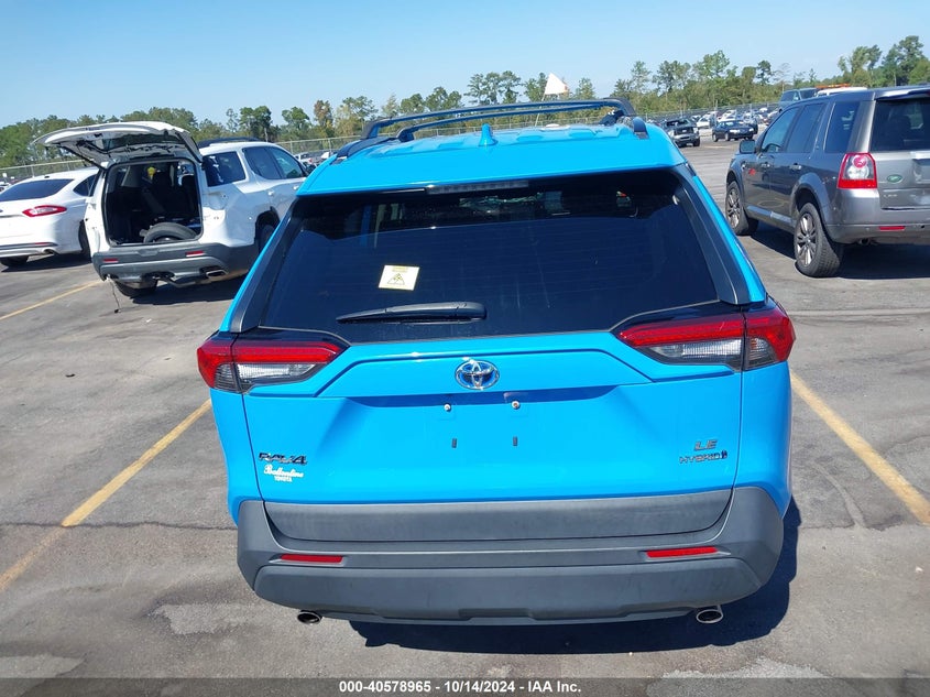 2021 TOYOTA RAV4 HYBRID LE - 4T3L6RFV2MU015135