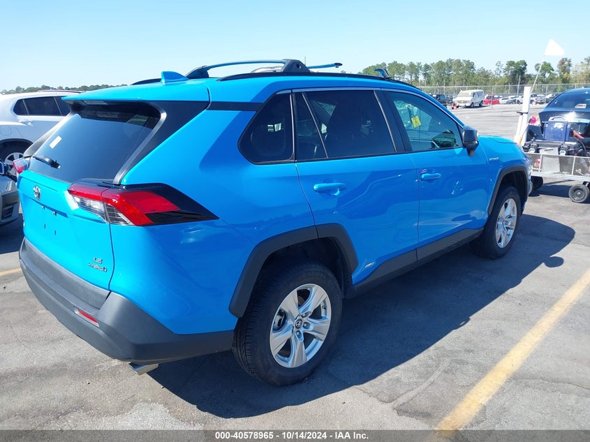 2021 TOYOTA RAV4 HYBRID LE - 4T3L6RFV2MU015135