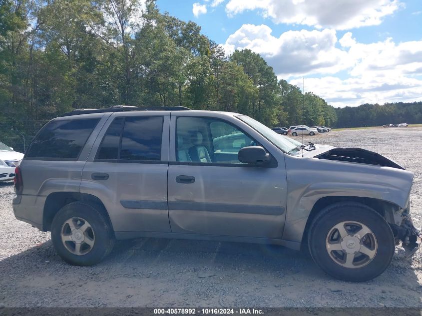 2005 Chevrolet Trailblazer Ls VIN: 1GNDS13S752280565 Lot: 40578992