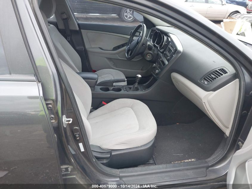 2011 Kia Optima Lx VIN: KNAGM4A75B5068075 Lot: 40579000