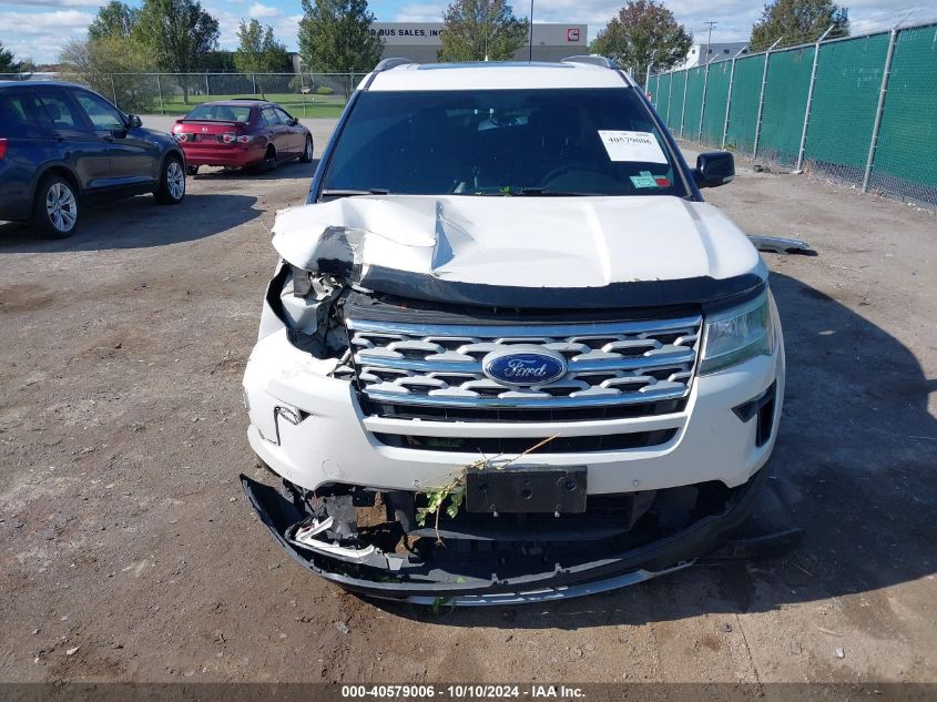 2018 Ford Explorer Xlt VIN: 1FM5K8D85JGC35478 Lot: 40579006