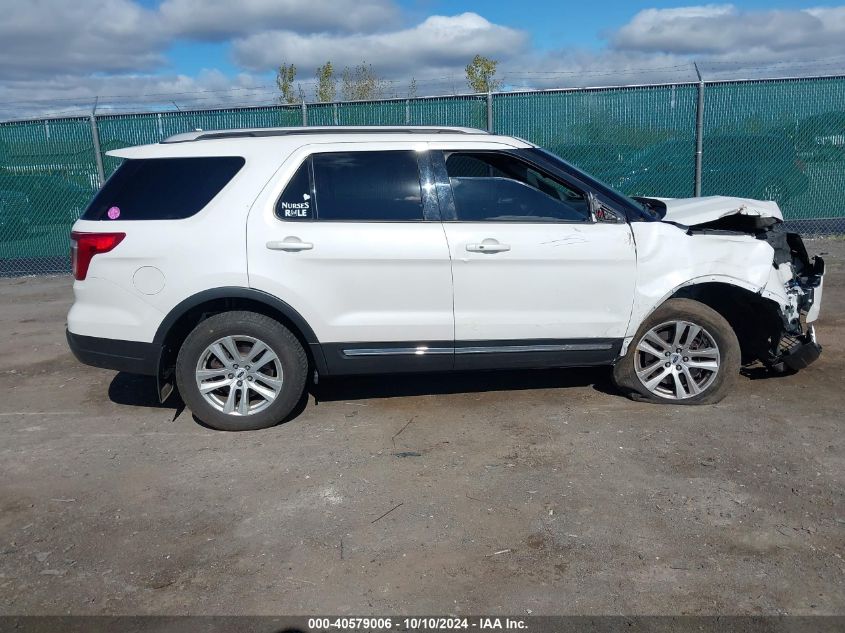 2018 Ford Explorer Xlt VIN: 1FM5K8D85JGC35478 Lot: 40579006