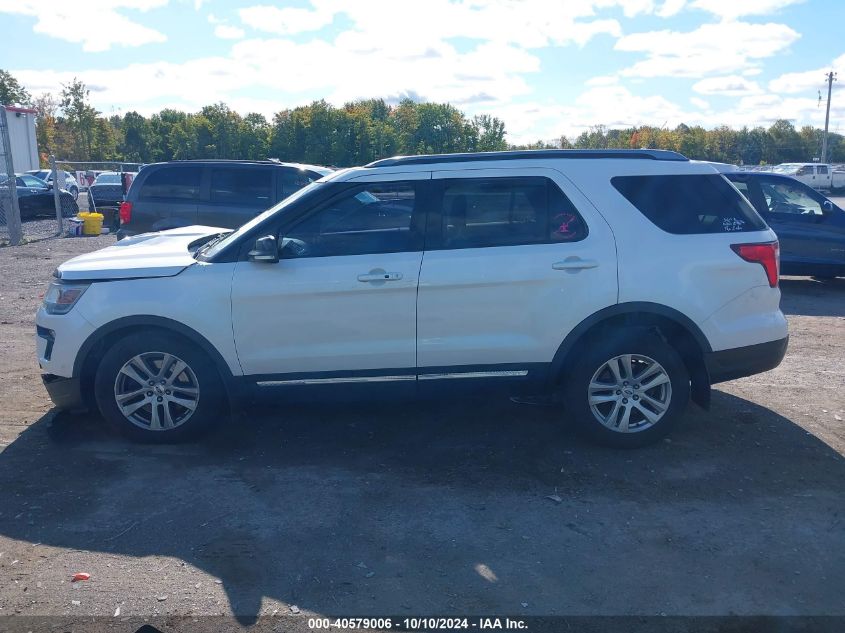 2018 Ford Explorer Xlt VIN: 1FM5K8D85JGC35478 Lot: 40579006