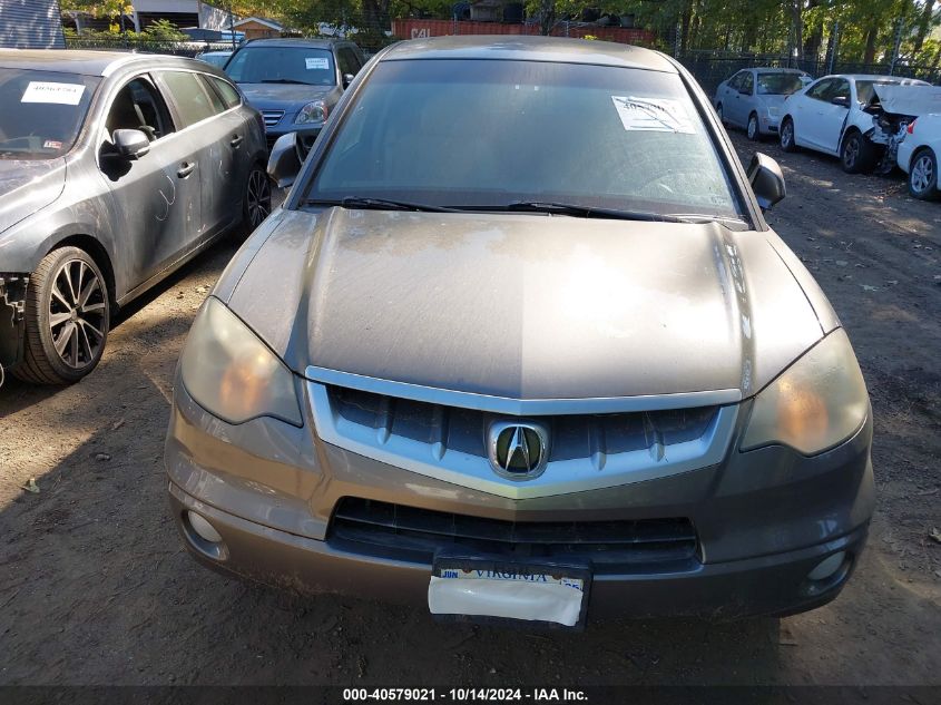 2008 Acura Rdx VIN: 5J8TB182X8A011744 Lot: 40579021