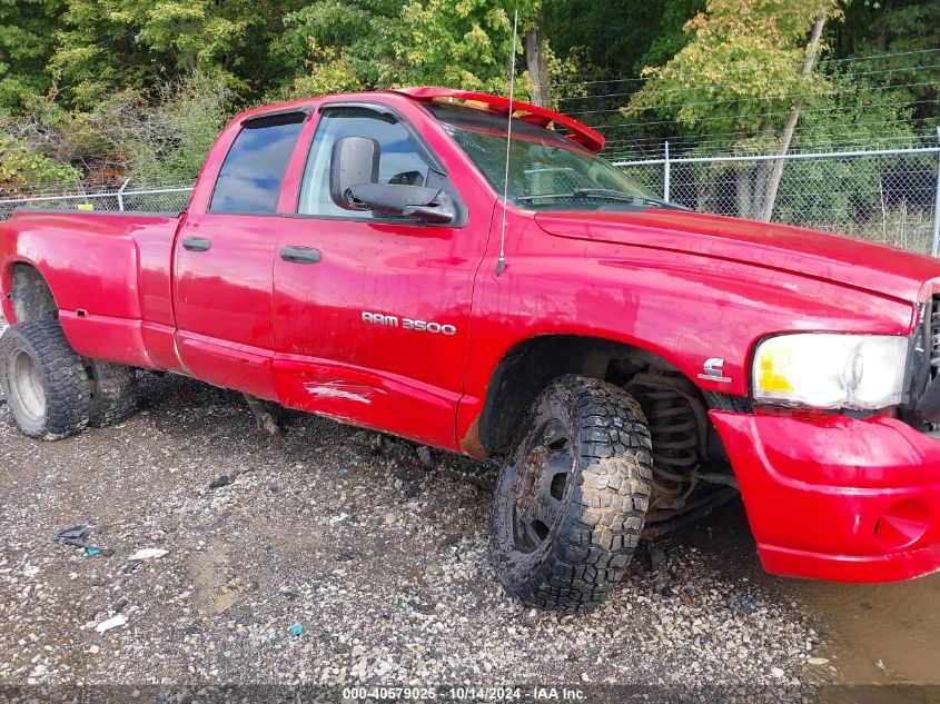 2005 Dodge Ram 3500 Slt/Laramie VIN: 3D7MS48C05G748659 Lot: 40579025