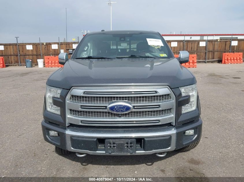 1FTEW1EG4HFB28444 2017 Ford F-150 Platinum