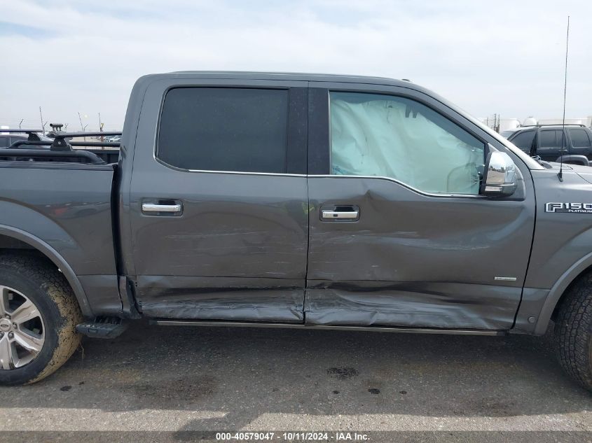 1FTEW1EG4HFB28444 2017 Ford F-150 Platinum