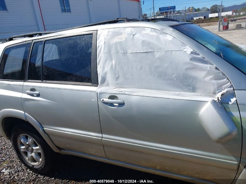 2003 Toyota Highlander Limited V6 VIN: JTEHF21AX30152842 Lot: 40579048