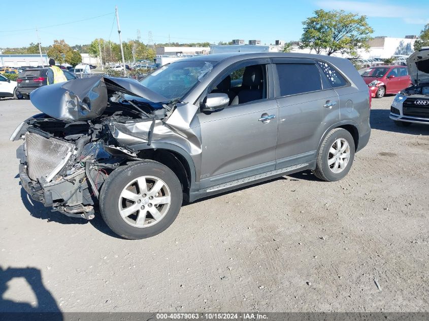 2013 Kia Sorento Lx VIN: 5XYKTCA66DG341911 Lot: 40579063