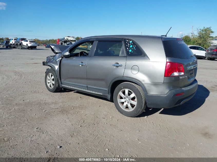 2013 Kia Sorento Lx VIN: 5XYKTCA66DG341911 Lot: 40579063