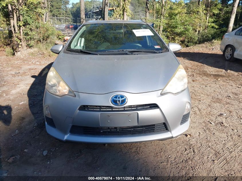 JTDKDTB34C1018702 2012 Toyota Prius C