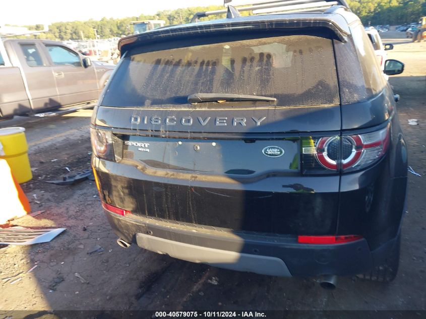 2019 Land Rover Discovery Sport Hse/Landmark Edition VIN: SALCR2FX1KH787489 Lot: 40579075