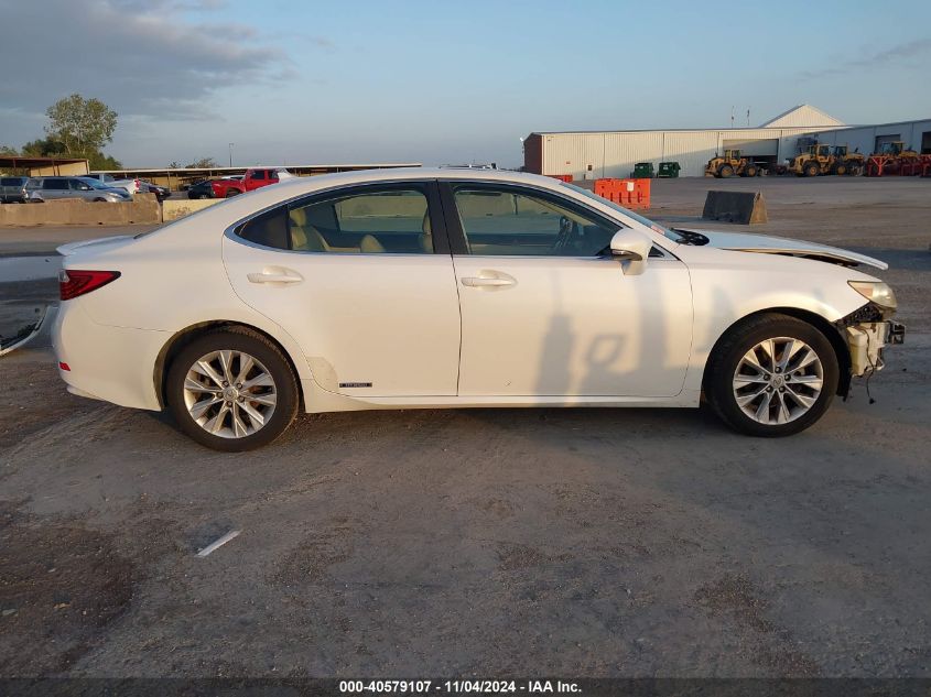 2013 Lexus Es 300H VIN: JTHBW1GG8D2013023 Lot: 40579107