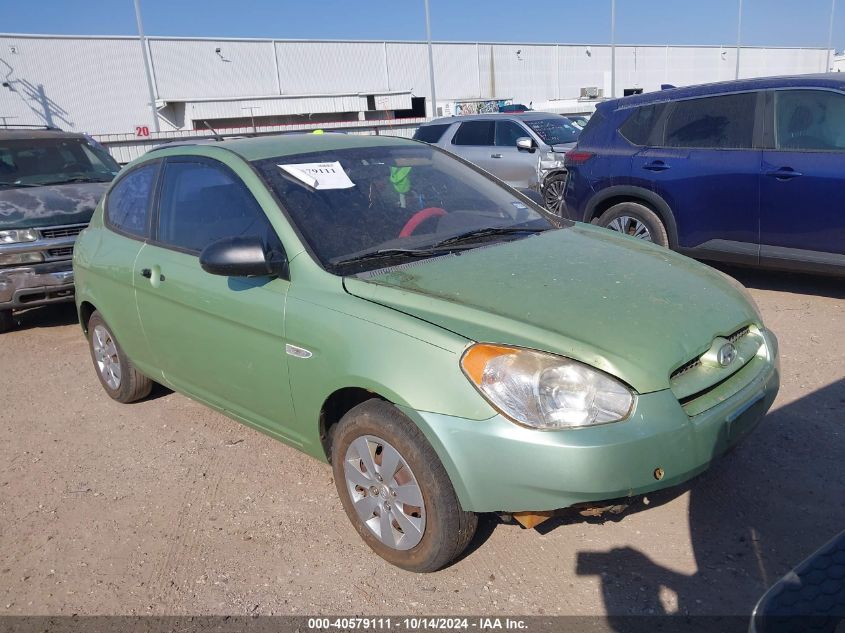 2009 Hyundai Accent Gs VIN: KMHCM36C99U115329 Lot: 40579111