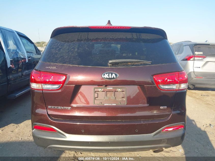 5XYPG4A30GG052890 2016 Kia Sorento Lx/L