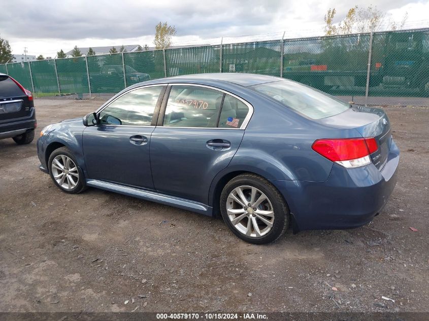 2013 Subaru Legacy 2.5I Premium VIN: 4S3BMBC67D3047376 Lot: 40579170