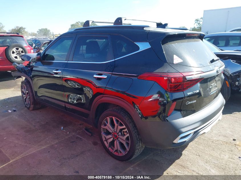 2021 Kia Seltos Sx Turbo VIN: KNDETCA25M7127970 Lot: 40579188