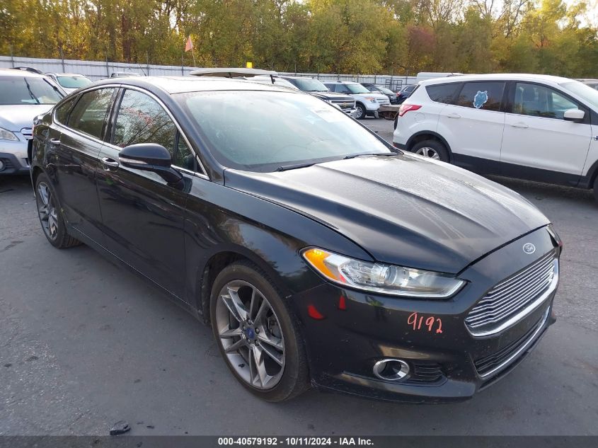 VIN 3FA6P0K98DR107617 2013 FORD FUSION no.1