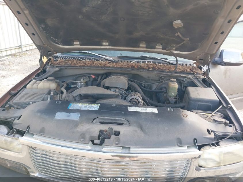 2000 Chevrolet Silverado 1500 Ls VIN: 2GCEC19T7Y1258791 Lot: 40579219