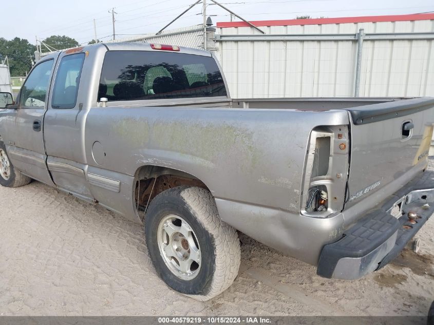 2000 Chevrolet Silverado 1500 Ls VIN: 2GCEC19T7Y1258791 Lot: 40579219