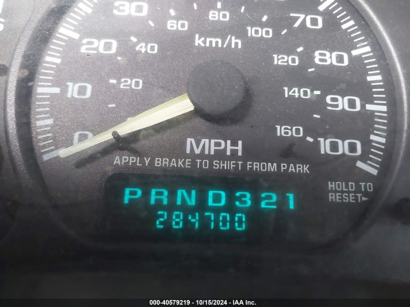 2000 Chevrolet Silverado 1500 Ls VIN: 2GCEC19T7Y1258791 Lot: 40579219