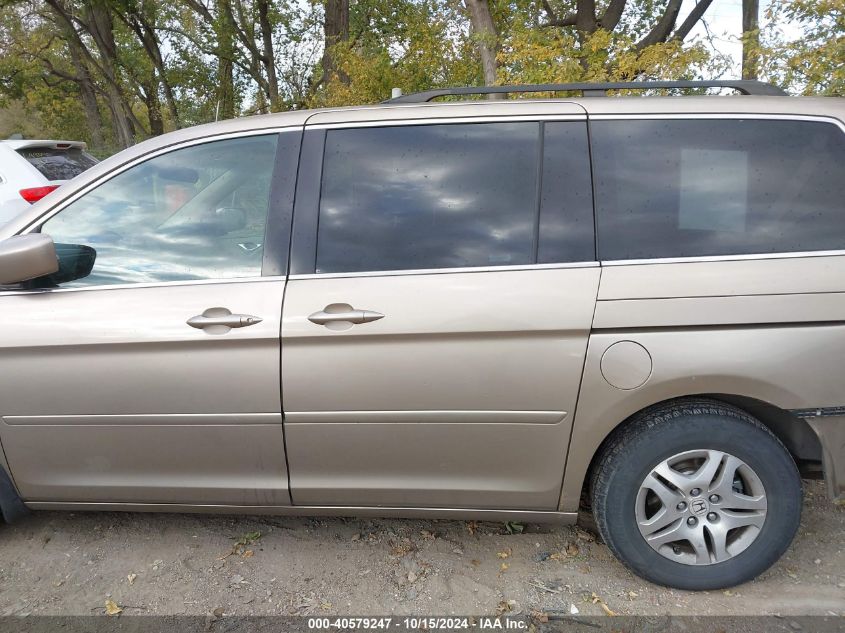 2007 Honda Odyssey Ex-L VIN: 5FNRL38777B132850 Lot: 40579247