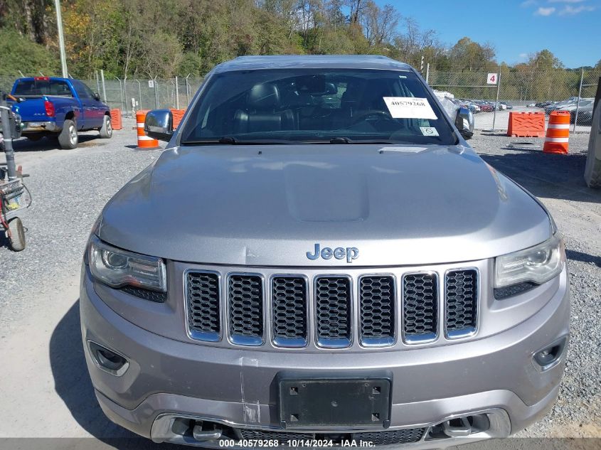 2014 Jeep Grand Cherokee Overland VIN: 1C4RJFCG3EC162257 Lot: 40579268