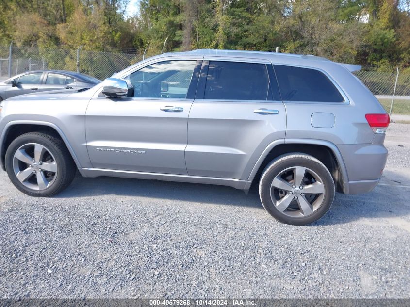 2014 Jeep Grand Cherokee Overland VIN: 1C4RJFCG3EC162257 Lot: 40579268