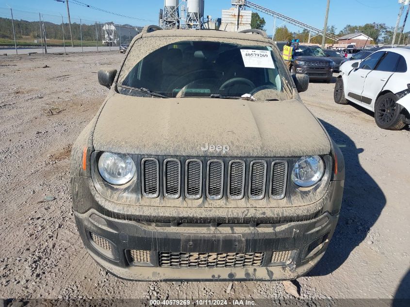 2018 Jeep Renegade Sport 4X4 VIN: ZACCJBAB3JPJ71226 Lot: 40579269